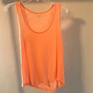 Calvin Klein xsmall orange burnout tank top